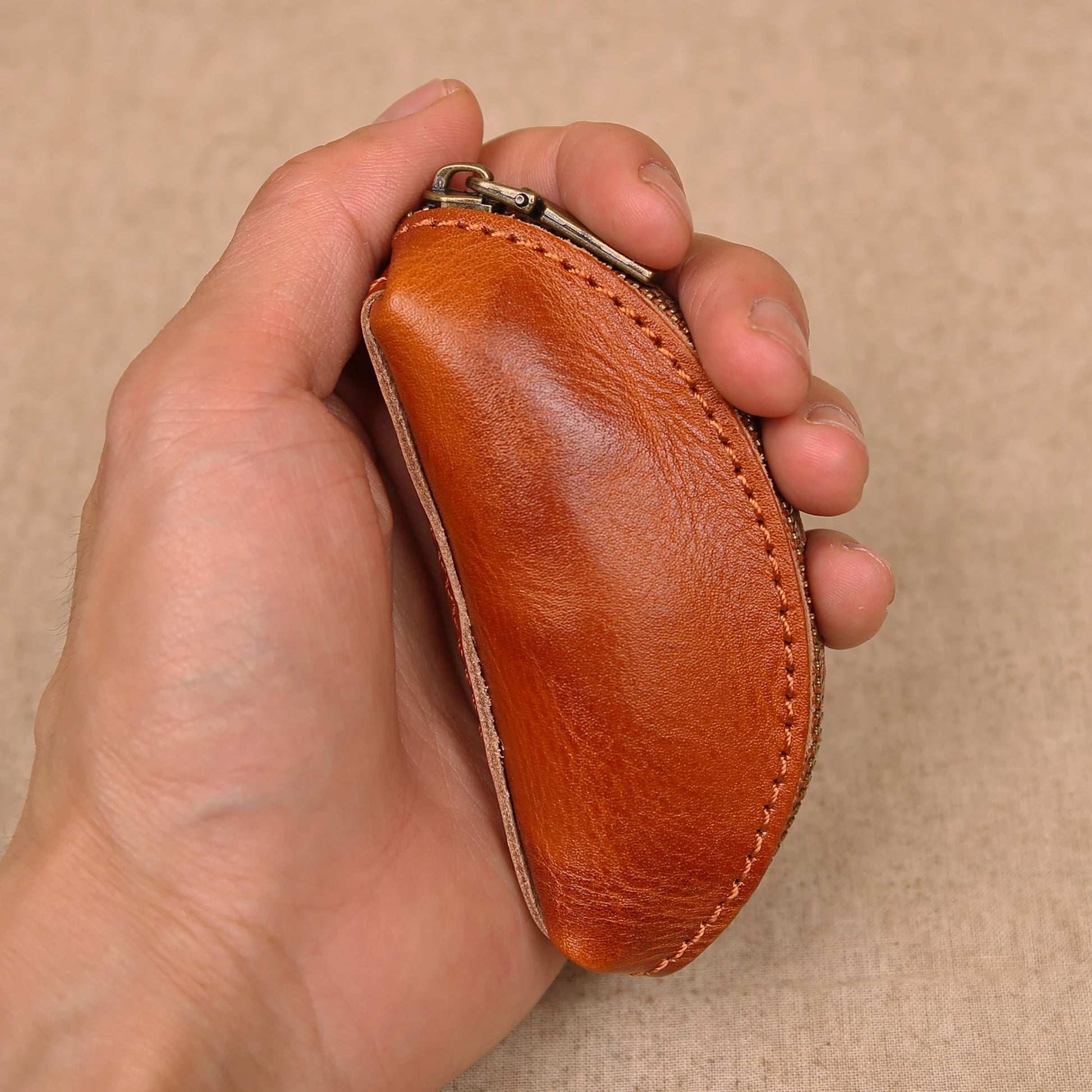 heritage key case handheld lifestyle leather key wallet