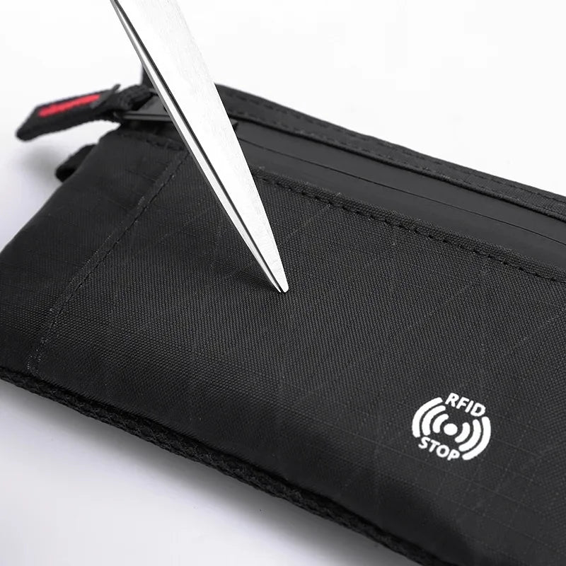 durable rfid axis cardcase nylon card holder wallet