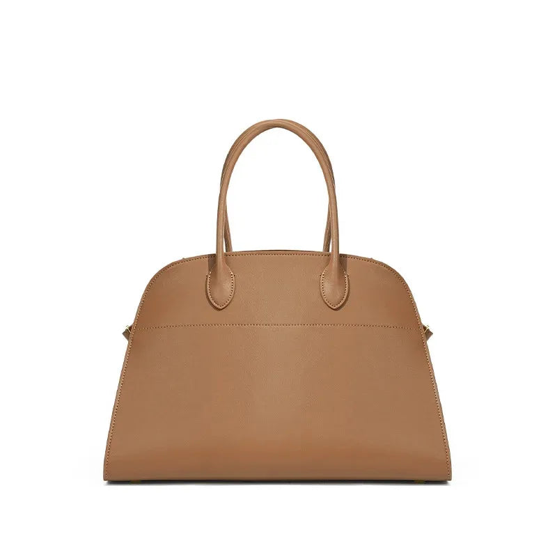 modern grace tote in Tan leather womens handbag crossbody