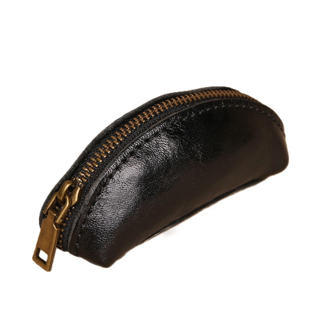 heritage key case black leather key wallet