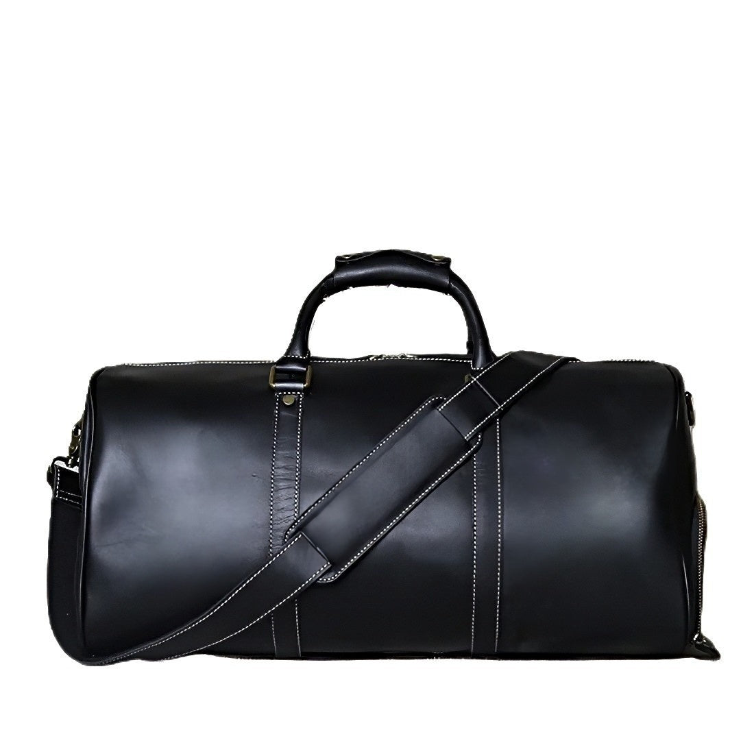 heritage leather weekender black mens luxury leather duffel bag shoulder strap mens leather travel bag mens weekend bag mens overnight bag leather carry on bag