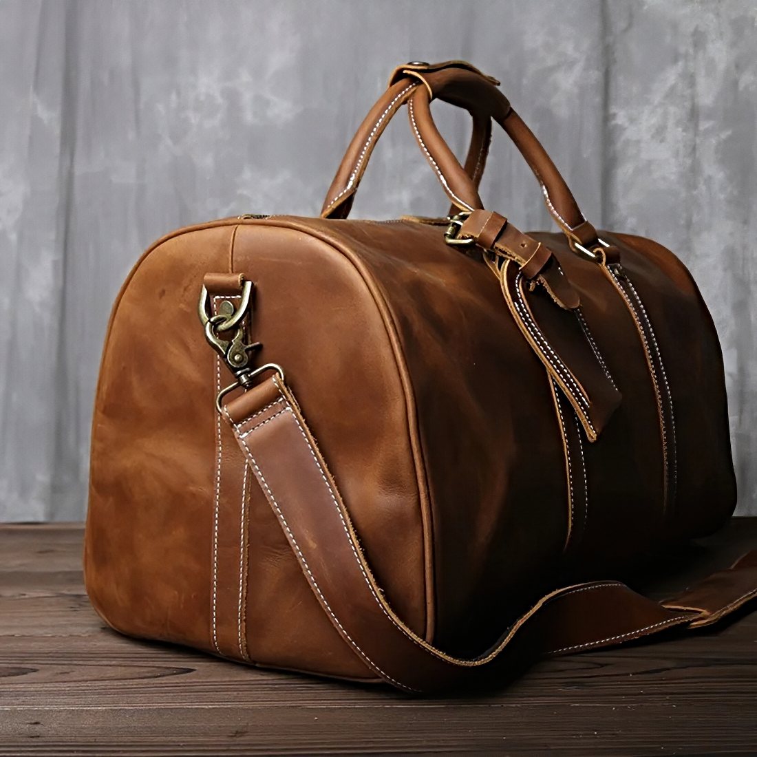 heritage leather weekender brown mens luxury leather duffel bag mens leather travel bag mens weekend bag leather mens overnight bag