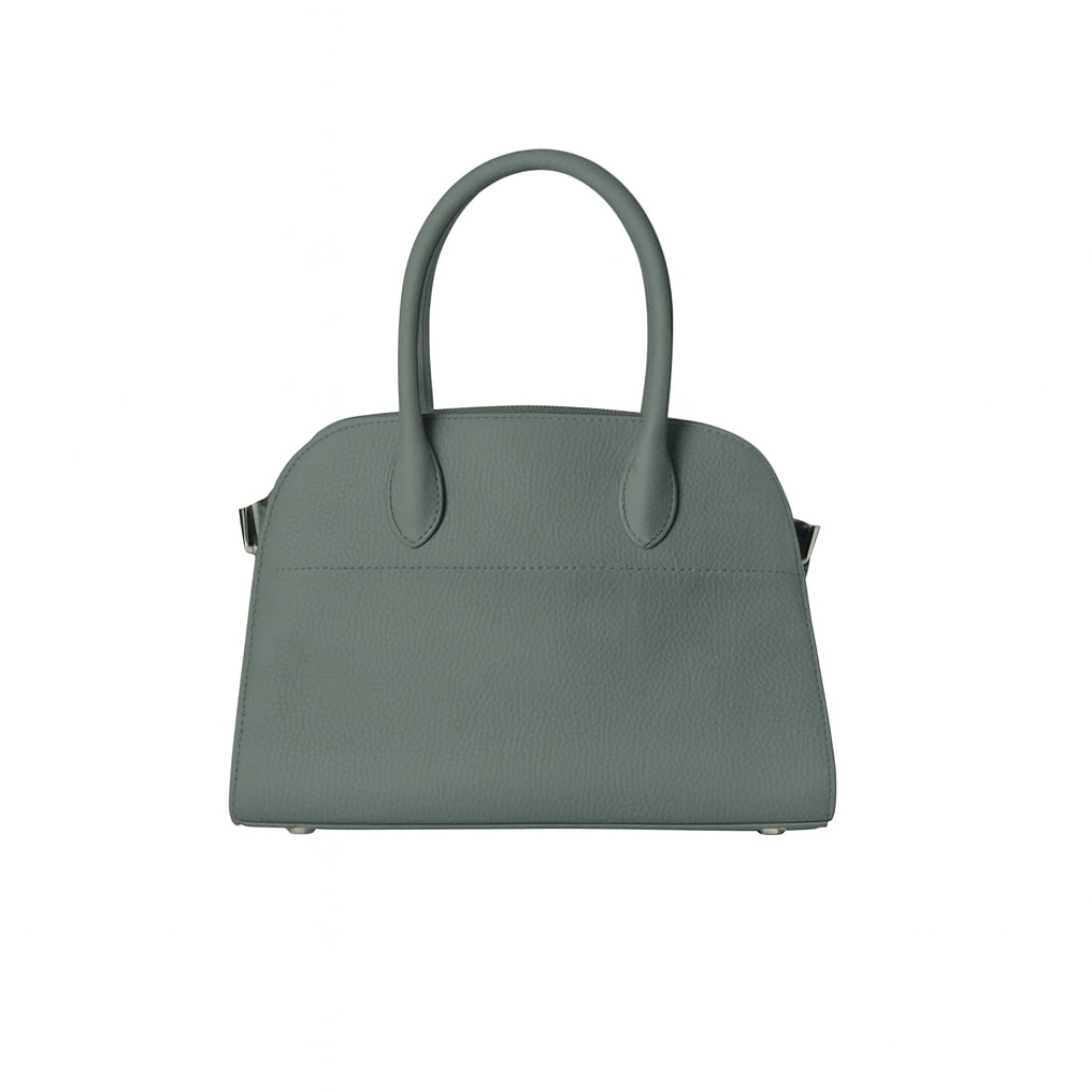 Modern Grace Tote in green luxury upscale structured leather tote bag